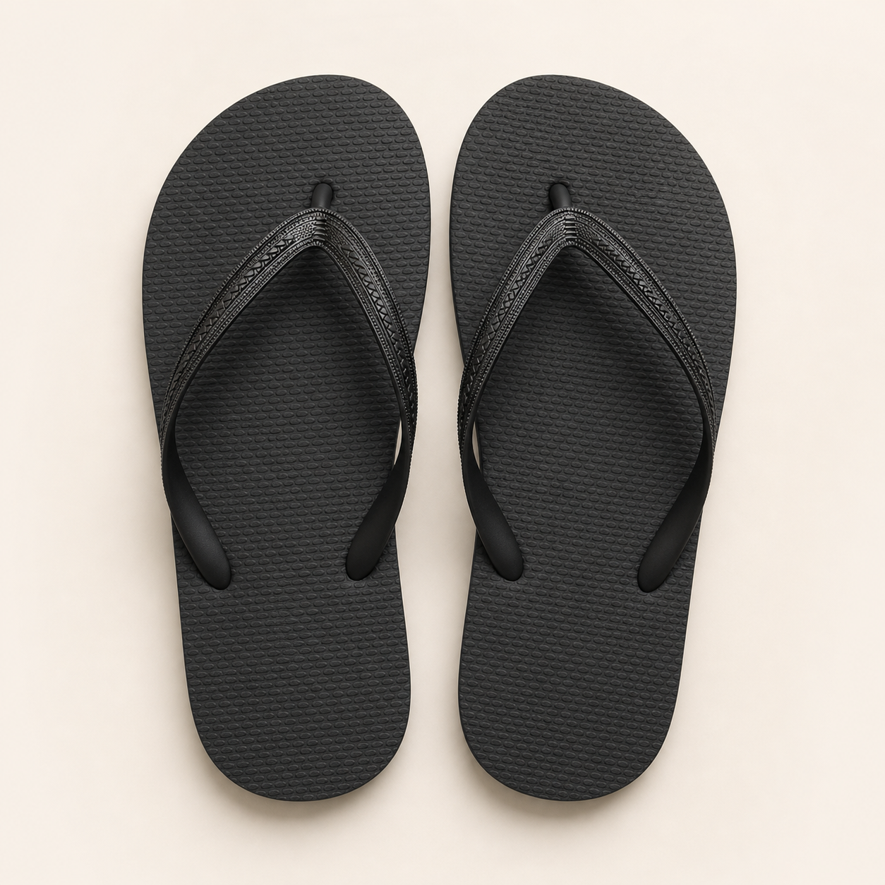 Plain regular slippers for camp movement