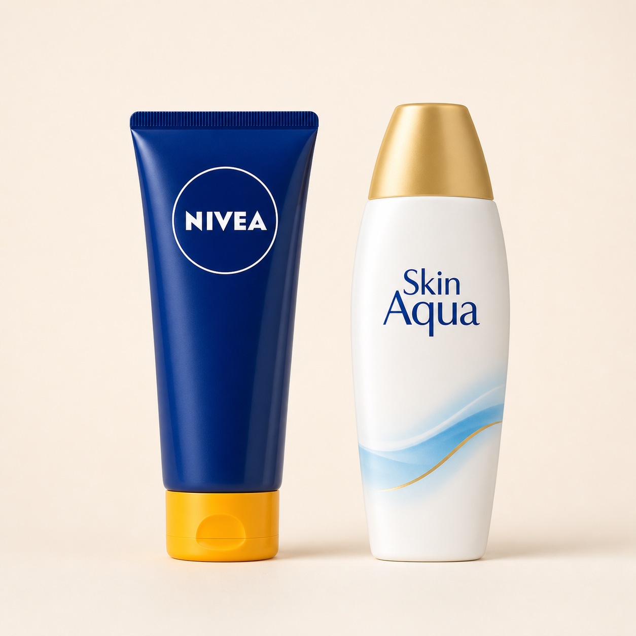 Nivea and Skin Aqua sunscreen options for NYSC camp